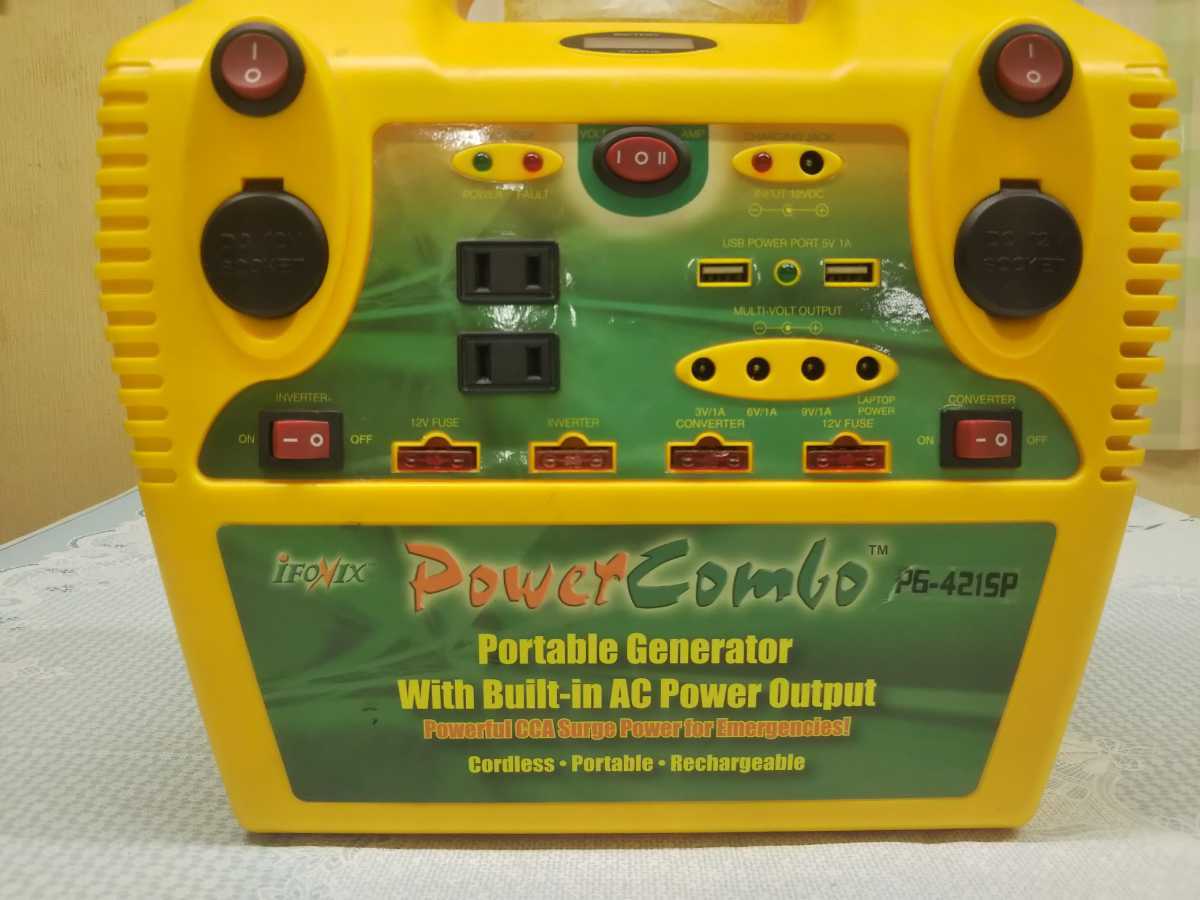 【バッテリー交換】 IFONIX ポータブル電源 PG-421sp バッテリーパック PowerCOMBO バッテリー交換 ジャンク  の画像7