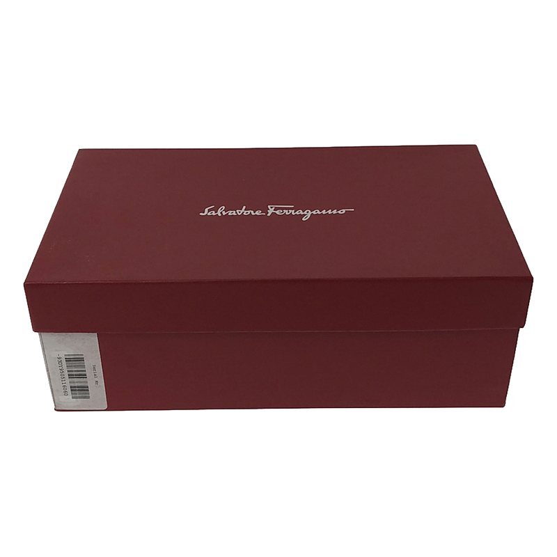 Salvatore Ferragamo / サルヴァトーレフェラガモ | パテントレザー ミュール / フラットシューズ | 6C | ブラック | レディース_画像7