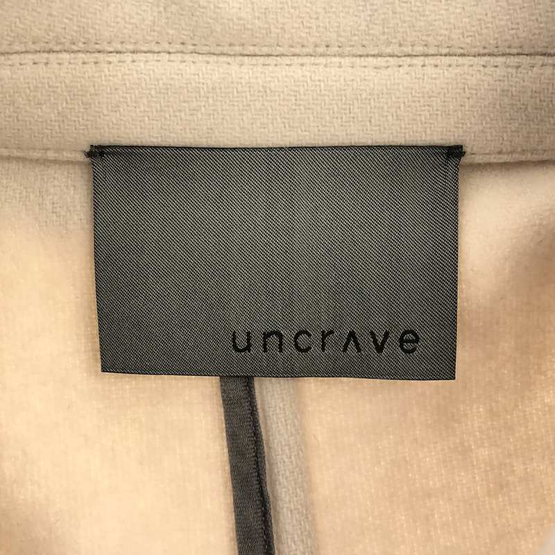 【美品】 uncrave / アンクレイヴ | プルーフメルトンPコート | 0 | アイボリー | レディース_画像6