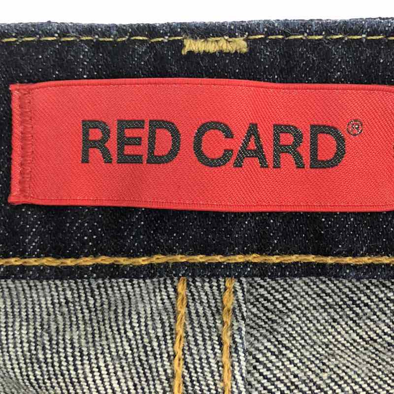 RED CARD / レッドカード | × TOMORROWLAND トゥモローランド別注 ハイウエスト ストレート デニムパンツ | 23 | インディゴ_画像6