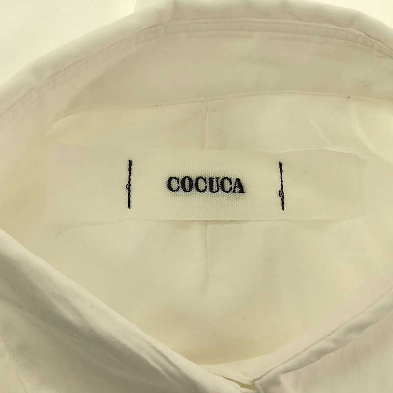COCUCA / コキュカ | コットン ベーシックシャツ | ホワイト | レディース_画像5