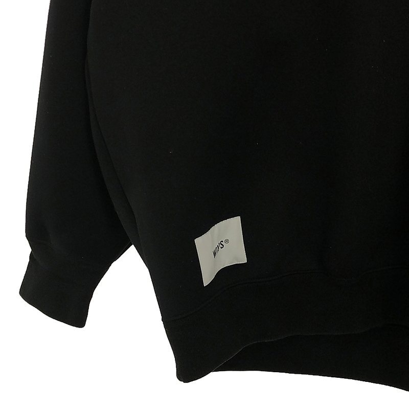 WTAPS / ダブルタップス | 2023AW | MOCK NECK SWEATER POLY.FORTLESS モックネックスウェット | 3 | ブラック | メンズ_画像3