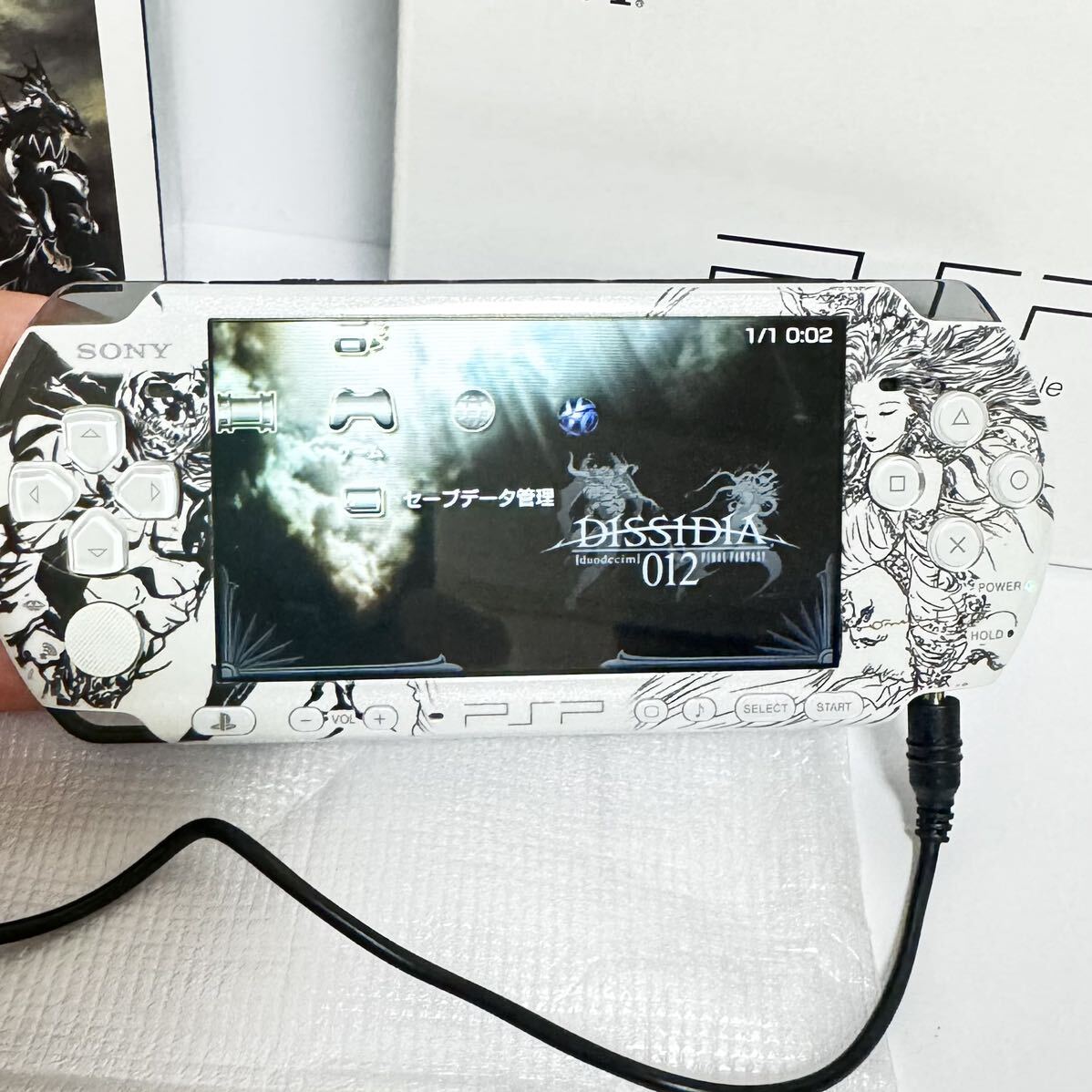 SONY PSP プレイステーションポータブル PSP3000ディシディア デュオデシム ファイナルファンタジーモデル　_画像8