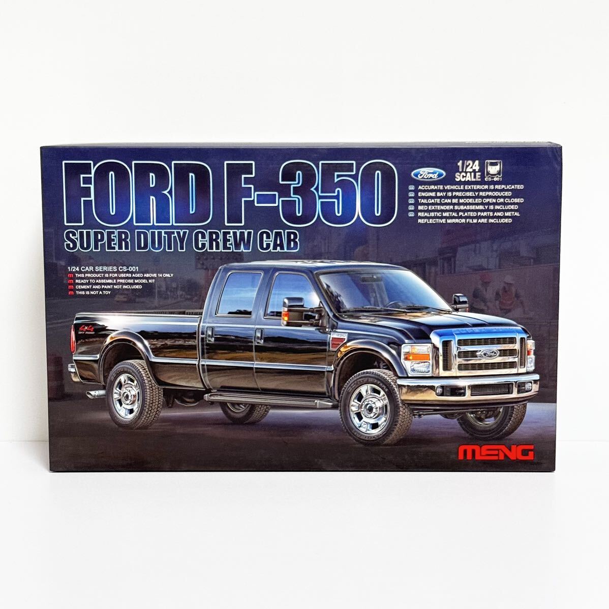 MENG フォード F-350 SUPER DUTY CREW CAB_画像6