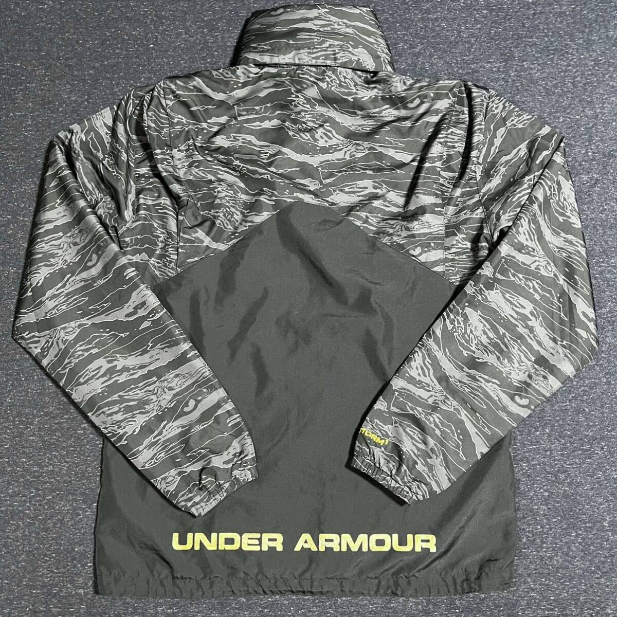 送料無料美品 アンダーアーマー 上下セットアップ SM シャカシャカ UNDER ARMOR ジャージ 運動 ジム 部活 ランニング スポーツウェア 