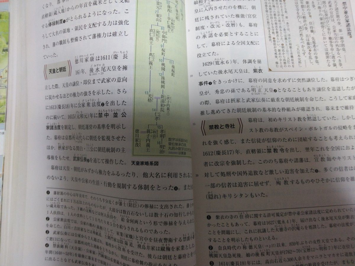 詳説日本史B 山川 文部科学省検定済教科書 高校教材