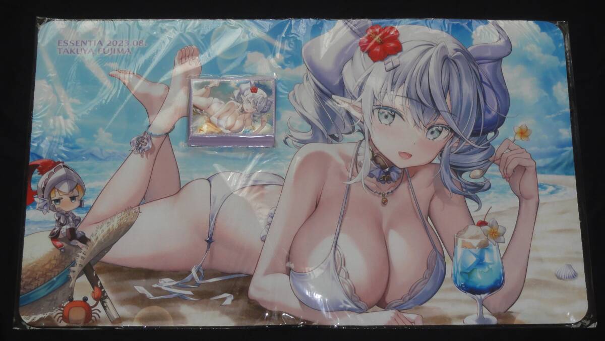 値引 コミックマーケット102 白銀の城のラビュリンス 遊戯王 夏」スリーブ+プレイマットセット ★「ラビュリンス ESSENTIA Yan-Yam☆ 藤真拓哉 その他