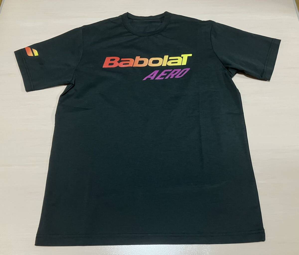 Babolat バボラ アエロ テニスティーシャツ USED M 試着のみ_画像1