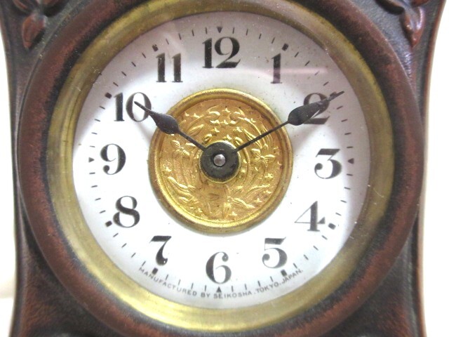  Seikosha / kai zeru/ Kaiser / bracket clock *zen my type / hand winding * immovable / necessary overhaul goods 