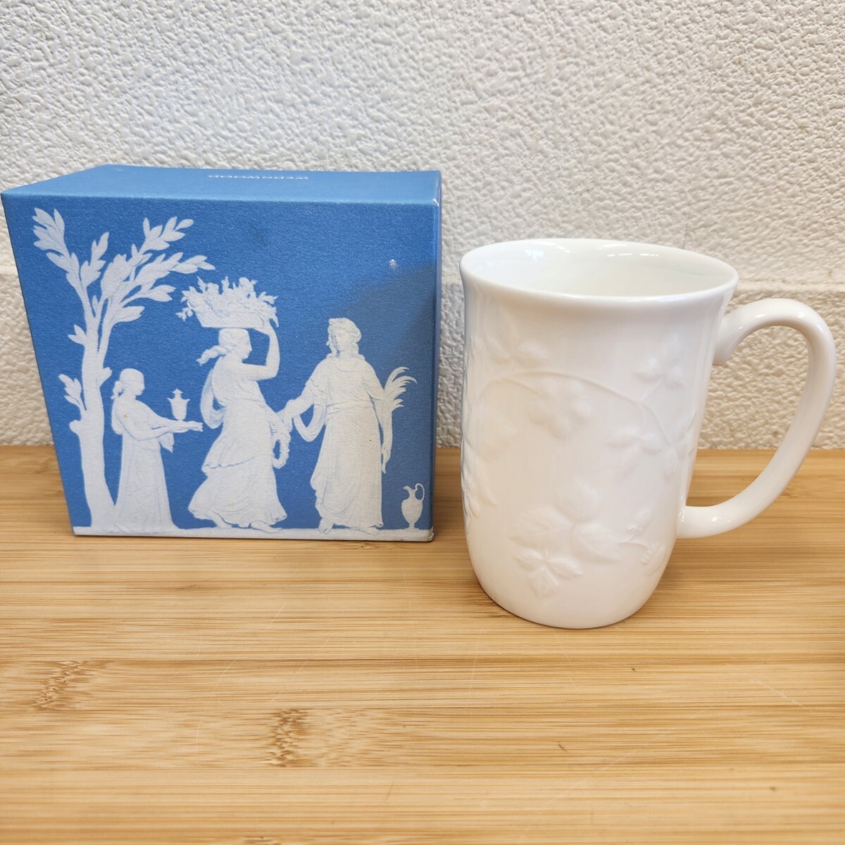 【新品有】ウェッジウッド　まとめて　置時計　マグカップ　アクセサリー　ネックレス　カフス　ワイルドストロベリー　WEDGWOOD_画像5