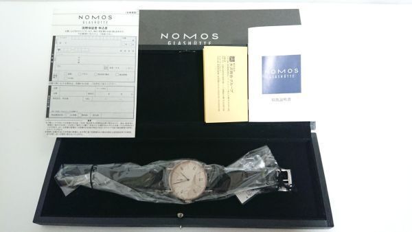 [ бесплатная доставка ] Nomos самозаводящиеся часы tango коврик NOMOS TANGOMAT AUTOMATIC стандартный товар TN1E1W2(601)
