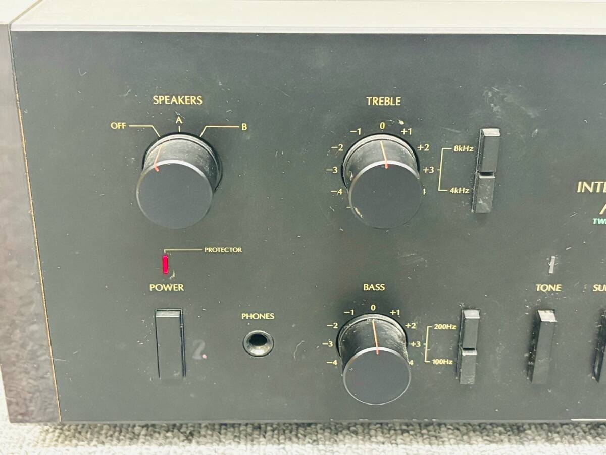 [8159] *1 jpy start SANSUI Sansui AU-D707X pre-main amplifier landscape audio equipment sound amplifier 
