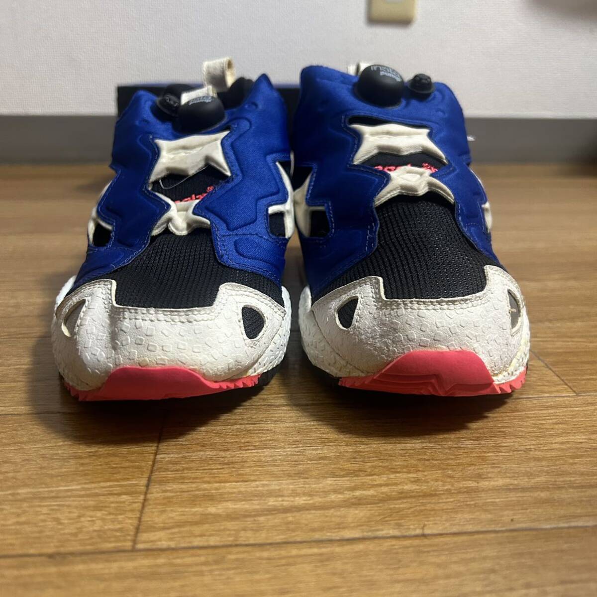 Reebok ／リーボック　インスタポンプフューリー　スニーカー　サイズ25.5cm 1-26037 ブラック　ホワイト　ロイヤルブルー　チェリー　_画像5