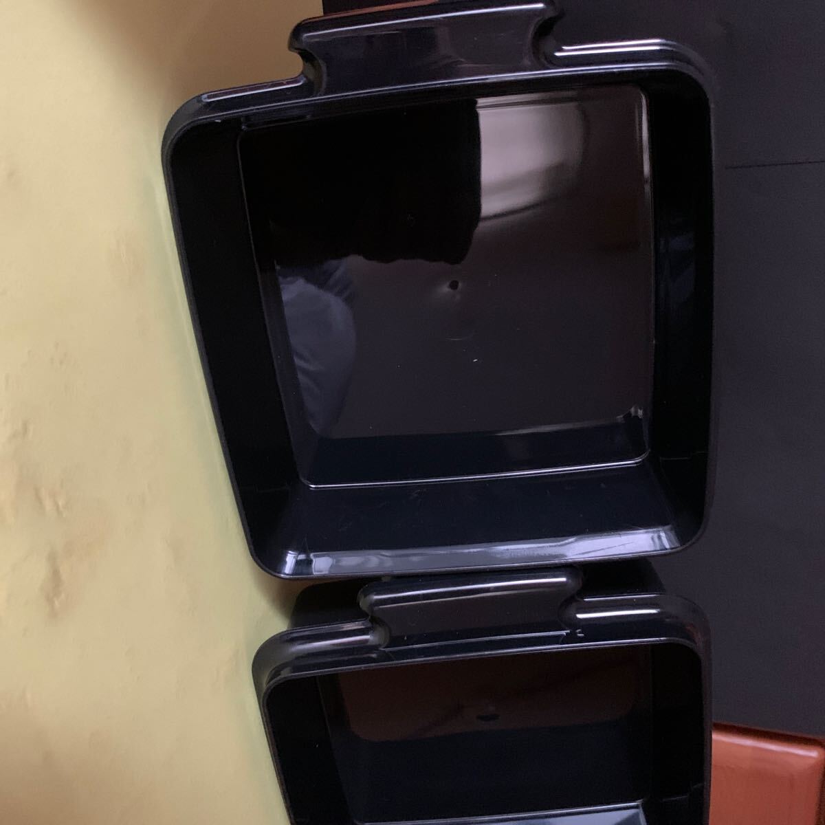 タッパーウェア スモールデュエットすのこ付 ハンドル付  二段重ね 重箱タイプ お弁当箱 ランチボックスの画像9