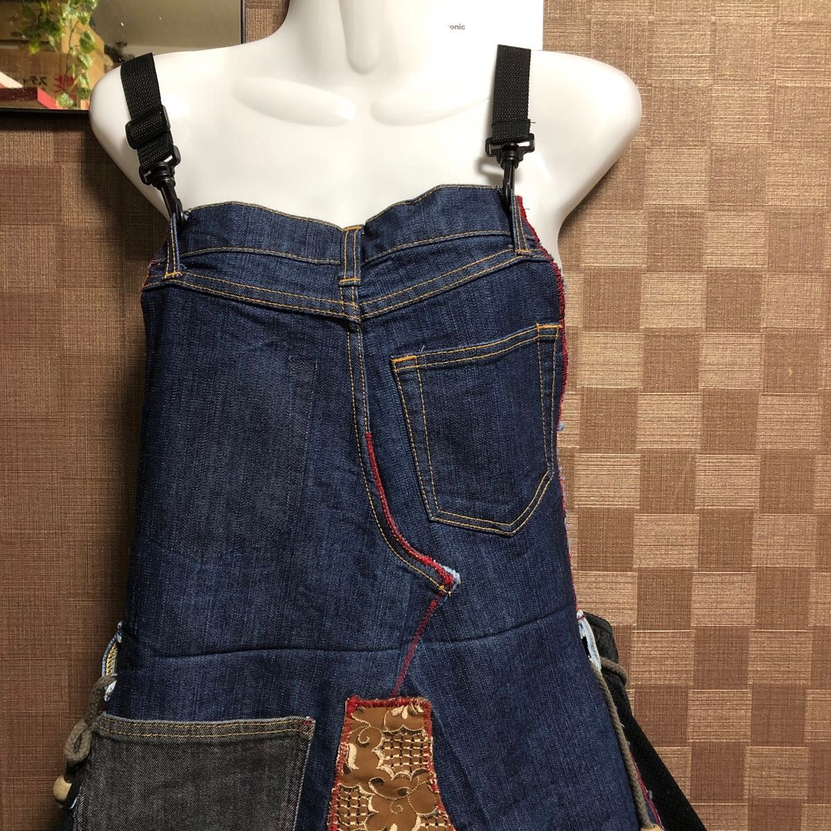リメイク古着 デニム オーバーワンピ 大きめサイズ|Yahoo リメイク古着 デニム オーバーワンピ 大きめサイズ|Yahoo