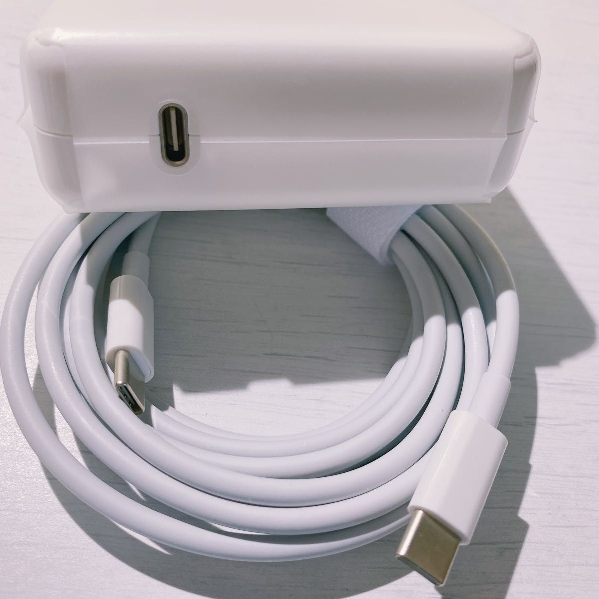 新品 Type-C 87W MacBook Pro 電源互換 Mac 充電器 ACアダプター(USB-C充電ケーブルあり)