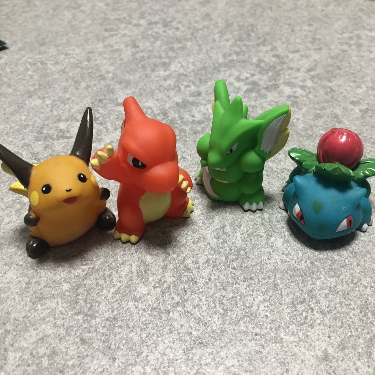 初期 ポケモンキッズ セット売り 4体セット ライチュウ リザード 初期 ポケモンキッズ セット売り 4体セット ライチュウ リザード