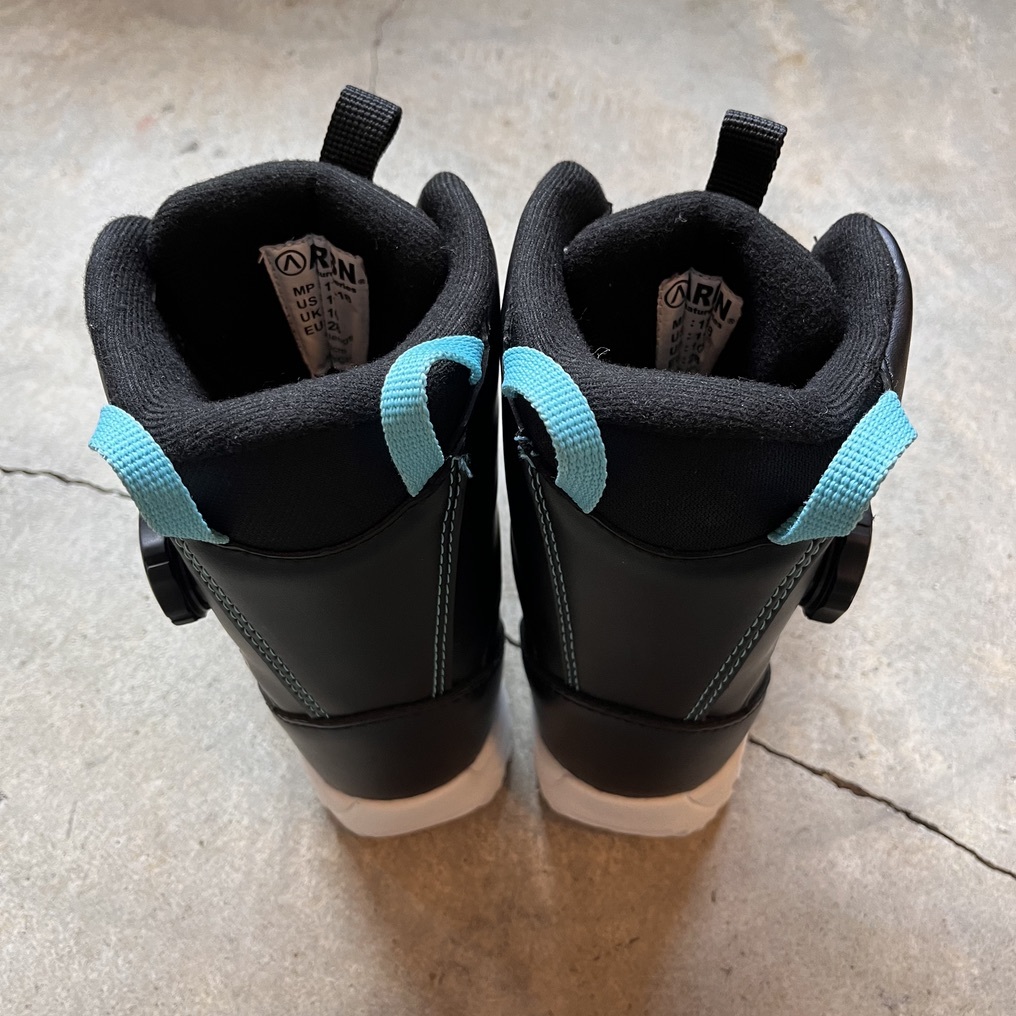 ARBN arban nature series urban nachure series Kids snowboard boots winter for sport goods 17-18cm black 