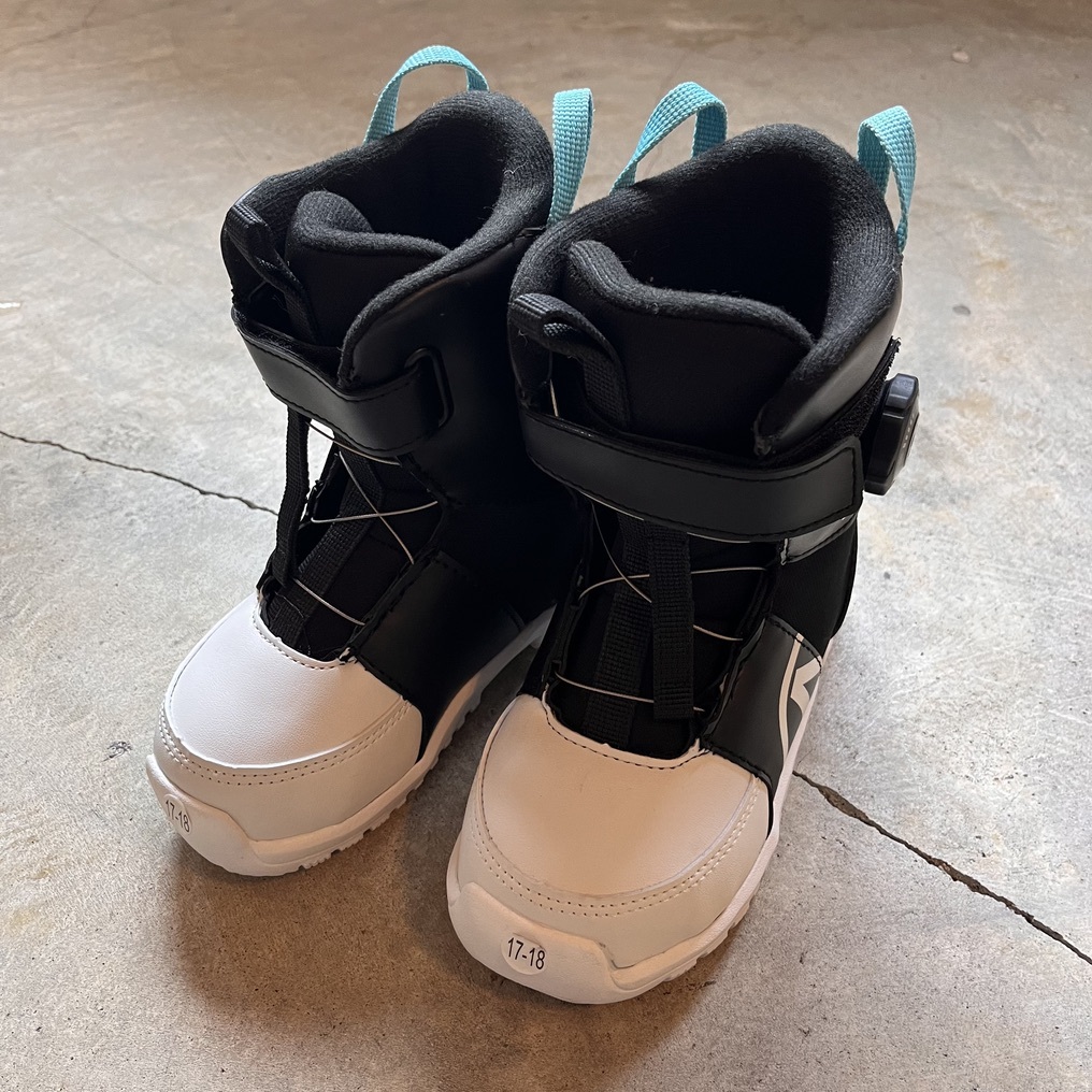 ARBN arban nature series urban nachure series Kids snowboard boots winter for sport goods 17-18cm black 