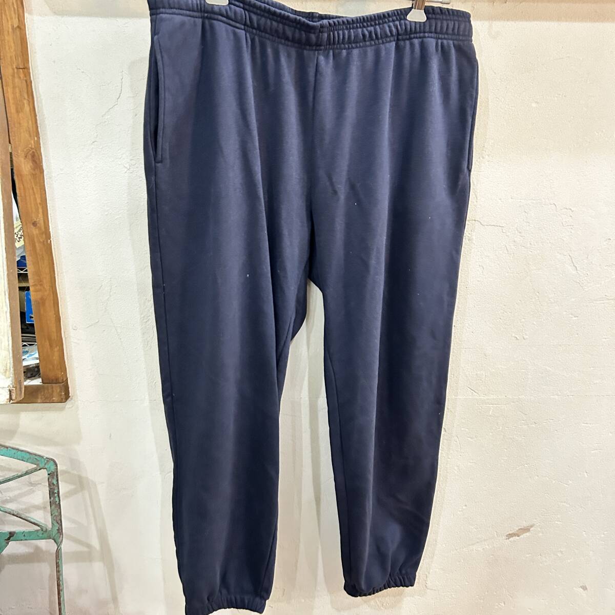 gap / ギャップ スウェットセットアップ パーカー スウェットパンツ セット販売 ネイビー メンズ xlサイズ used_画像2