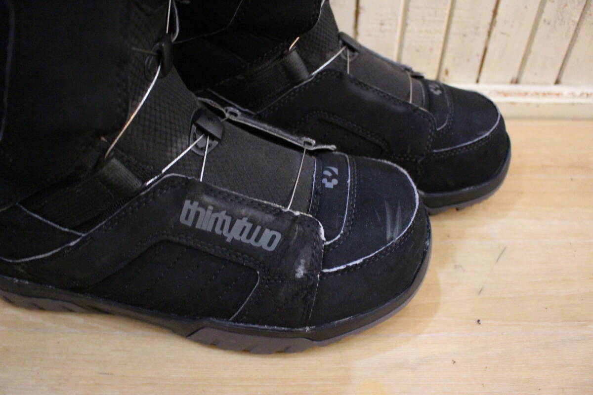 2011年モデル ThirtyTwo/サーティーツー M's STW BOA スノーボード用ブーツ メンズ ブラック系 US8.5（26.5cm相当）スノボ _画像5