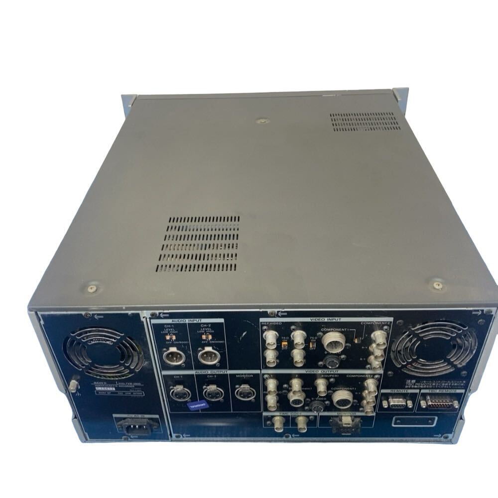 SONY ビデオカセットレコーダー ベータカム PVW-2800 ソニー 希少_画像6
