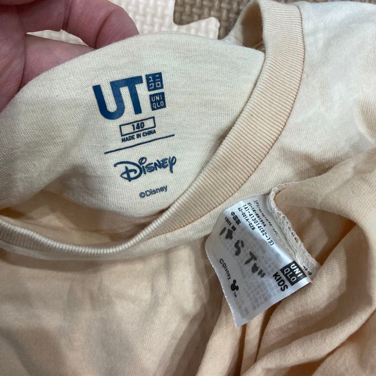 UNIQLO ユニクロ　Disney ディズニー　Tシャツ　半袖　ミッキー140