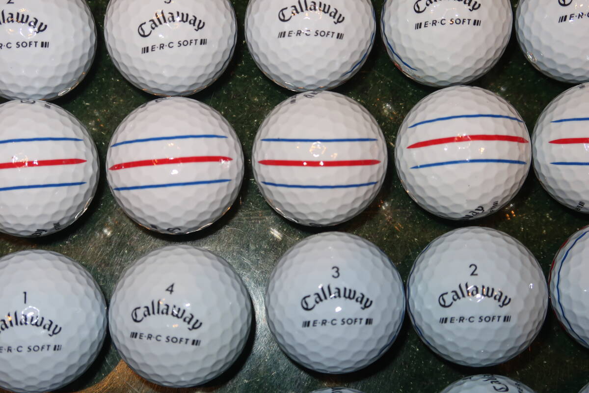 ロストボール　2023年モデル　CALLAWAY ERC SOFT トリプルトラック　30個_画像2