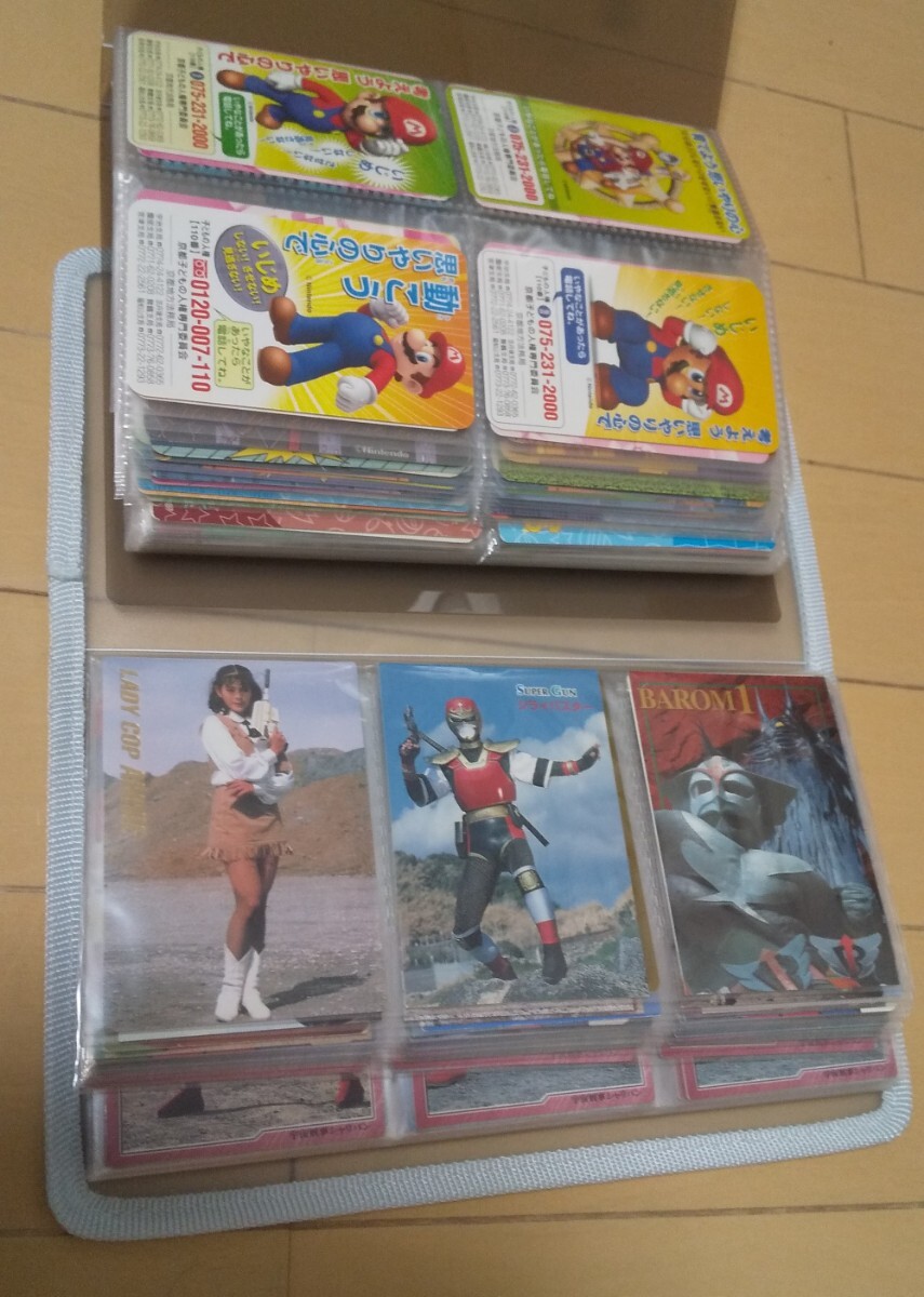 カード色々360枚 宇宙刑事列伝 変身ヒーロー バロム1 嵐 キカイダー マリオ 任天堂 プロ野球の画像1