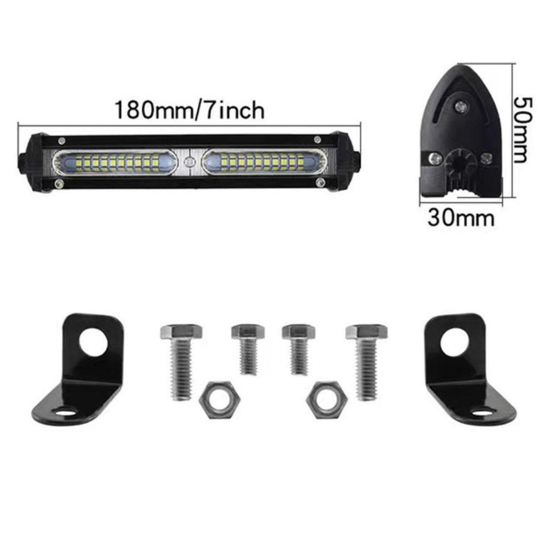 LEDワークライト2個作業灯12v24vデイスポットライトフォグトラックRR_画像2