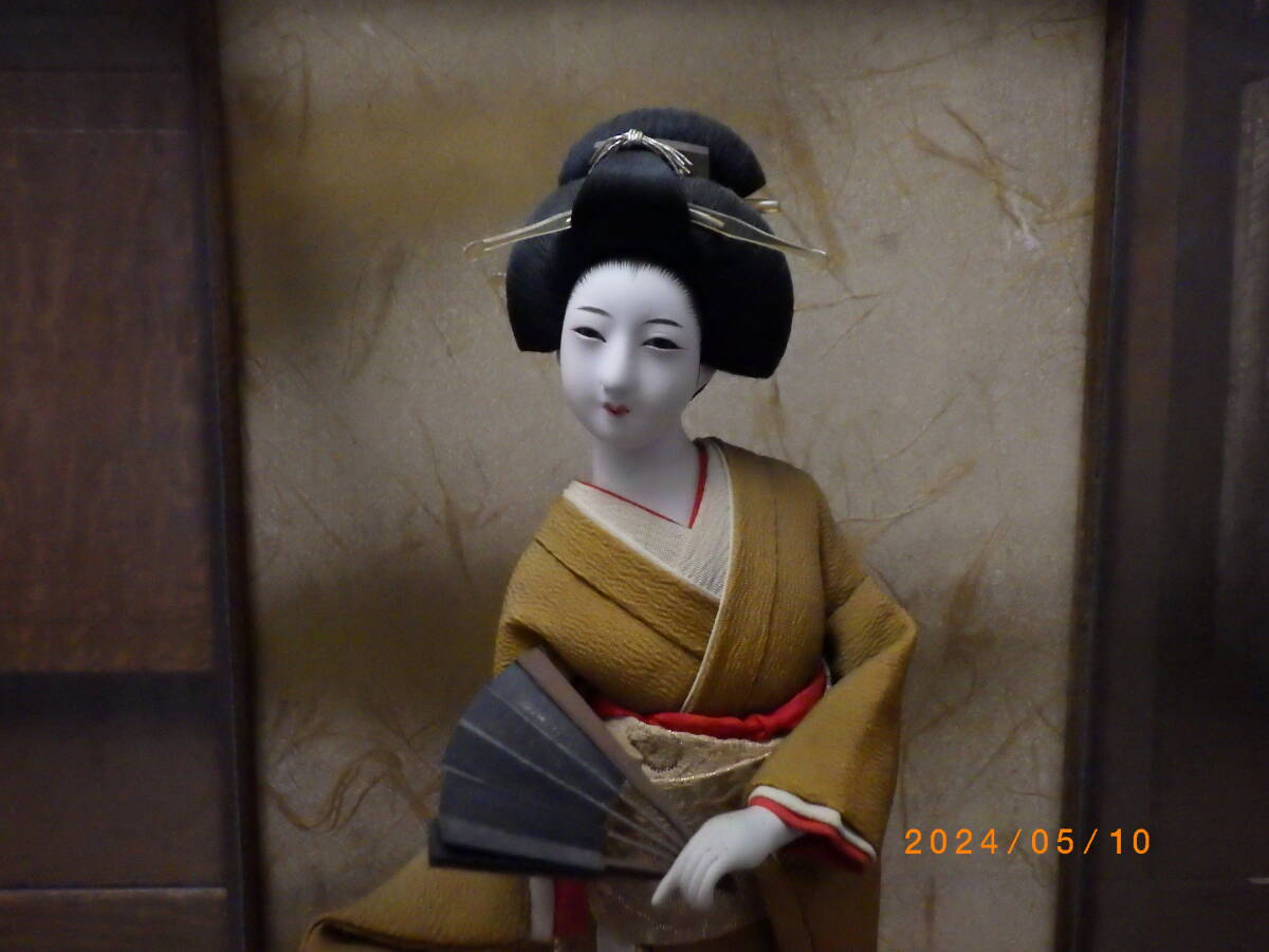 日本人形　　着物 女性　　傷み有り　　_画像3