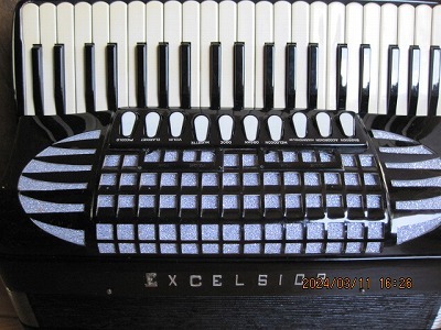 EXCELSIOR Professional MODEL 911myu Z accordion greatly price cut 