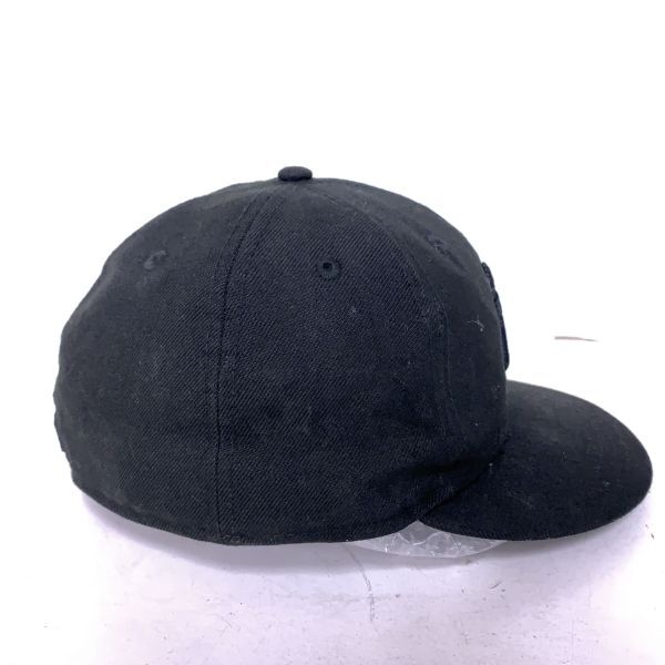 NEWERA ニューエラ NY 59FIFTY ベースボール 帽子 キャップ ハット ブラック 黒の画像3