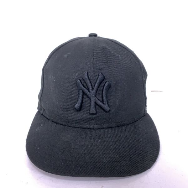 NEWERA ニューエラ NY 59FIFTY ベースボール 帽子 キャップ ハット ブラック 黒の画像2