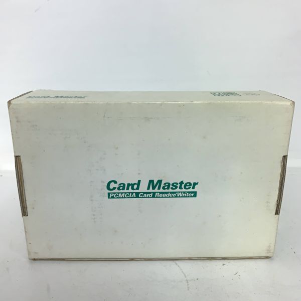 Card Master PCMCIA Card Reader Writer カードマスター PC パソコン 箱 取扱説明書の画像4