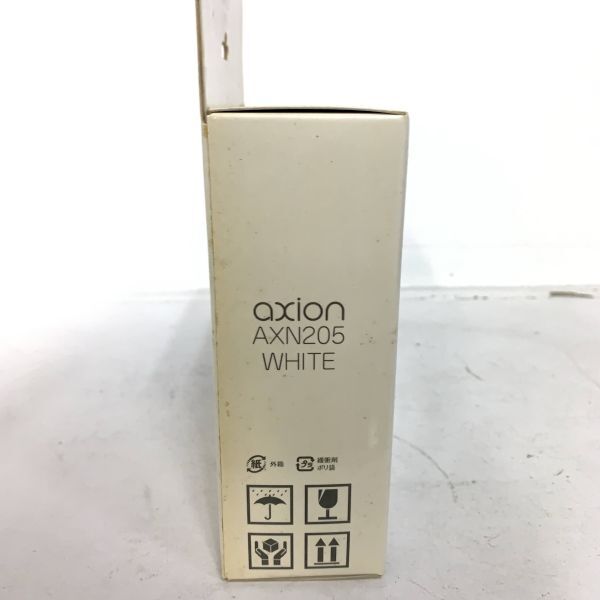 未使用 保管品 まとめ axion AXN205 デジタルオーディオプレーヤー コンパクト SDカード MP3 WMA ステレオ イヤホン USB ホワイト 白の画像5