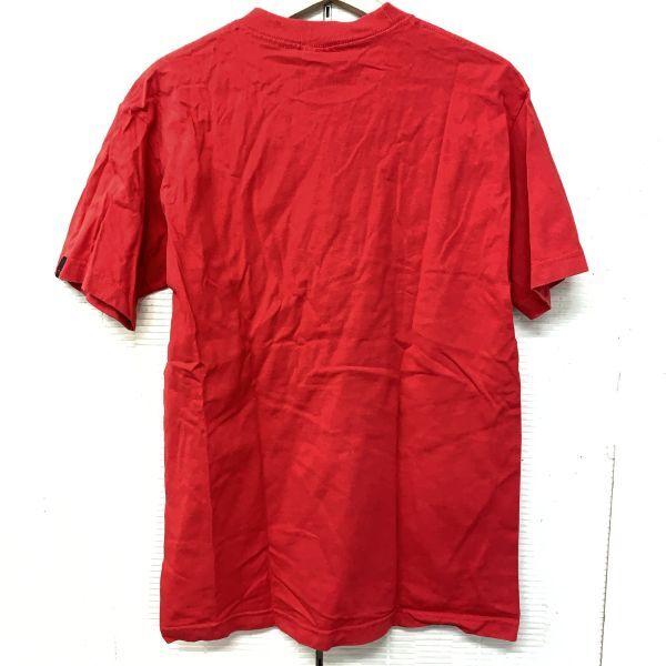OLD VANS バンズ Tシャツ 半袖 旧ロゴ M 00s 90s レッド 赤 スケートボード y2k_画像5