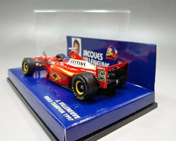 PMAミニチャンプス １/43 ウイリアムス FW20 J.ビルヌーブ ワールドチャンピオン1997　430980001_画像3