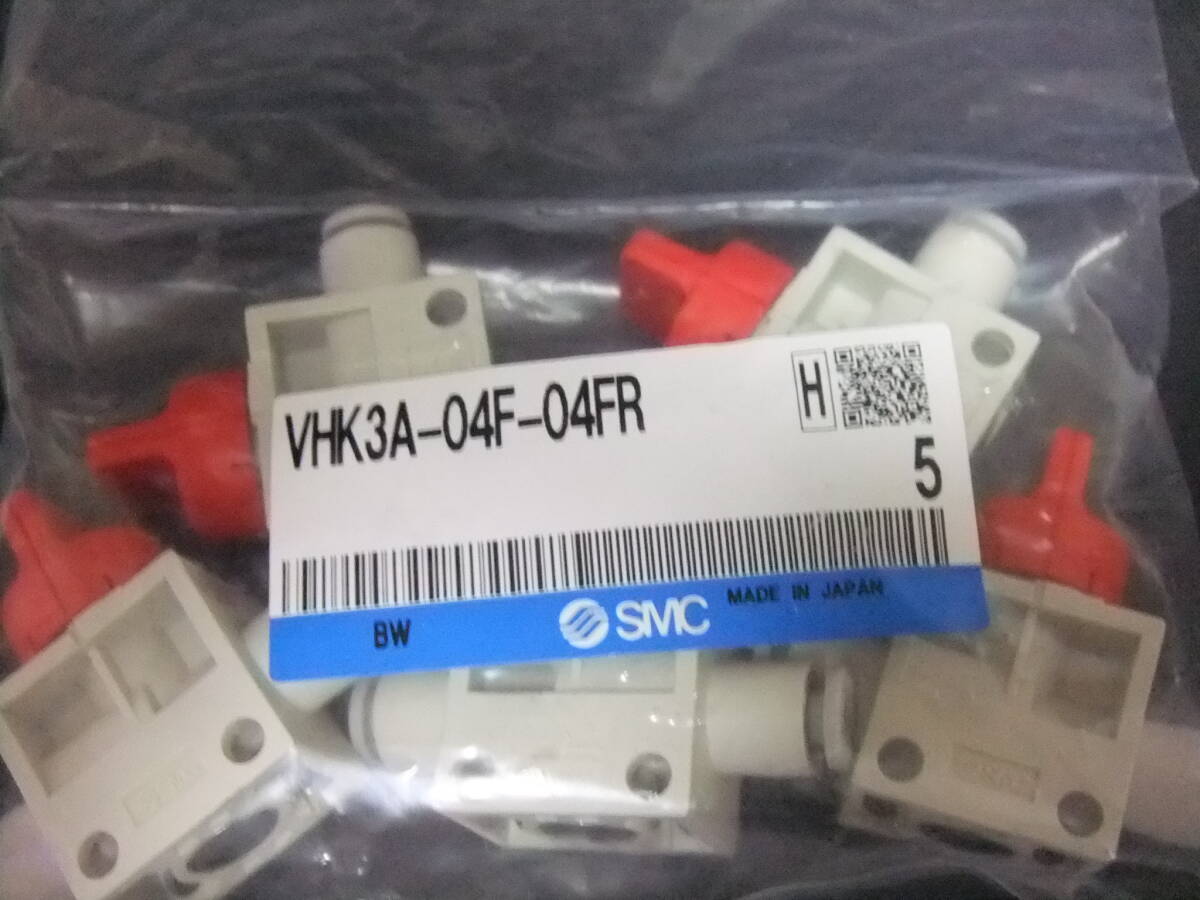 SMC VHK3A-04F-04FR フィンガーバルブ 新品未使用/未開封 5個set　保管品　240518-06_画像2