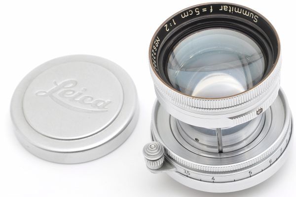 Leica Summitar 5cm F2 ライカ ズミタール キャップ Lマウント L39 Leitz Wetzlar ライツ ヴェッツラー ドイツ製 Germany 5/2 20 50_画像1