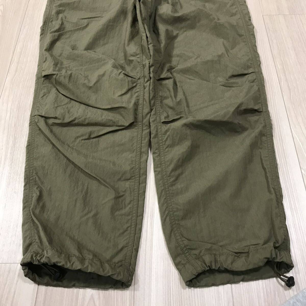 sage de cret BEAMS PLUS Military Over Pantsサージュデクレ コラボ 別注 ナイロン カーゴ アーミー ファティーグ パンツ カーキ アメリカ_画像3