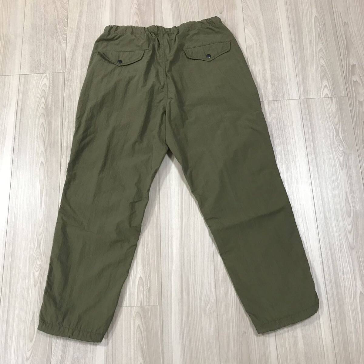 sage de cret BEAMS PLUS Military Over Pantsサージュデクレ コラボ 別注 ナイロン カーゴ アーミー ファティーグ パンツ カーキ アメリカ