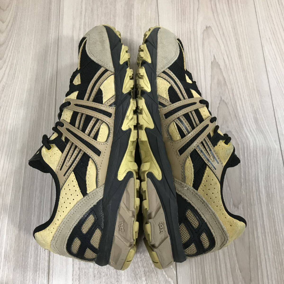 asics GEL-SONOMA 15-50 SportStyle Tiger Black Desert Campアシックス ゲル ソノマ フィフティーン フィフティ タイガー レザー イエロー