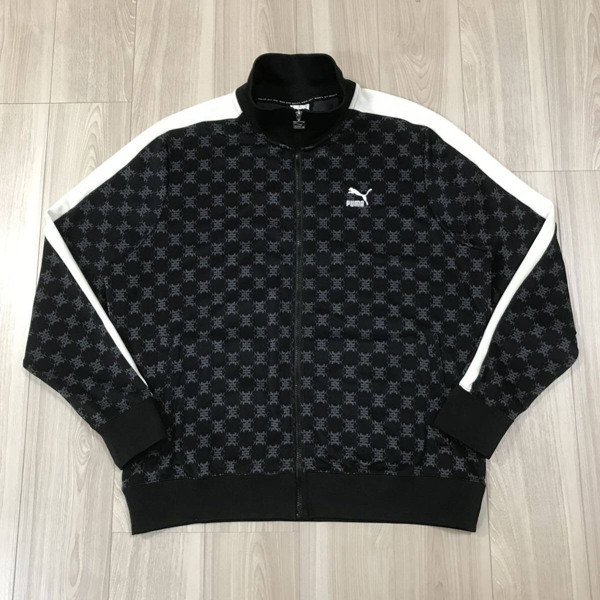 puma T7 Printed Track Jacket zip XL プーマ モノグラム puma T7 Printed Track Jacket zip XL プーマ モノグラム