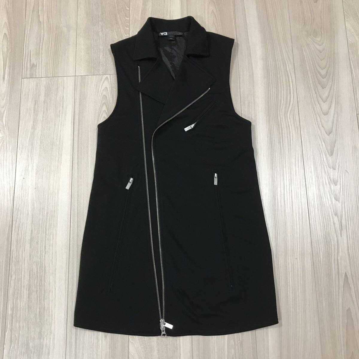 y-3 yohji yamamoto adidas ZIP LONG VEST XS ヨウジヤマモト y-3 yohji yamamoto adidas ZIP LONG VEST XS ヨウジヤマモト