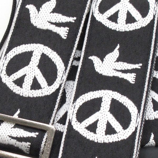 新品 ギターストラップ ACE復刻版 ACE-6 PEACE & DOVEの画像2