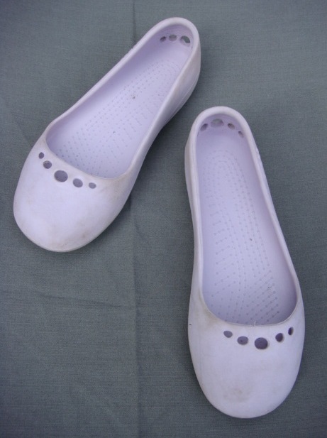 crocs 　クロックス 　フラット　４　_画像2