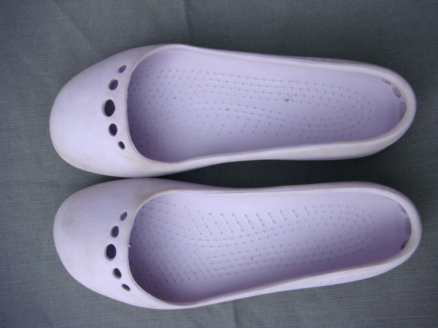 crocs 　クロックス 　フラット　４　_画像3