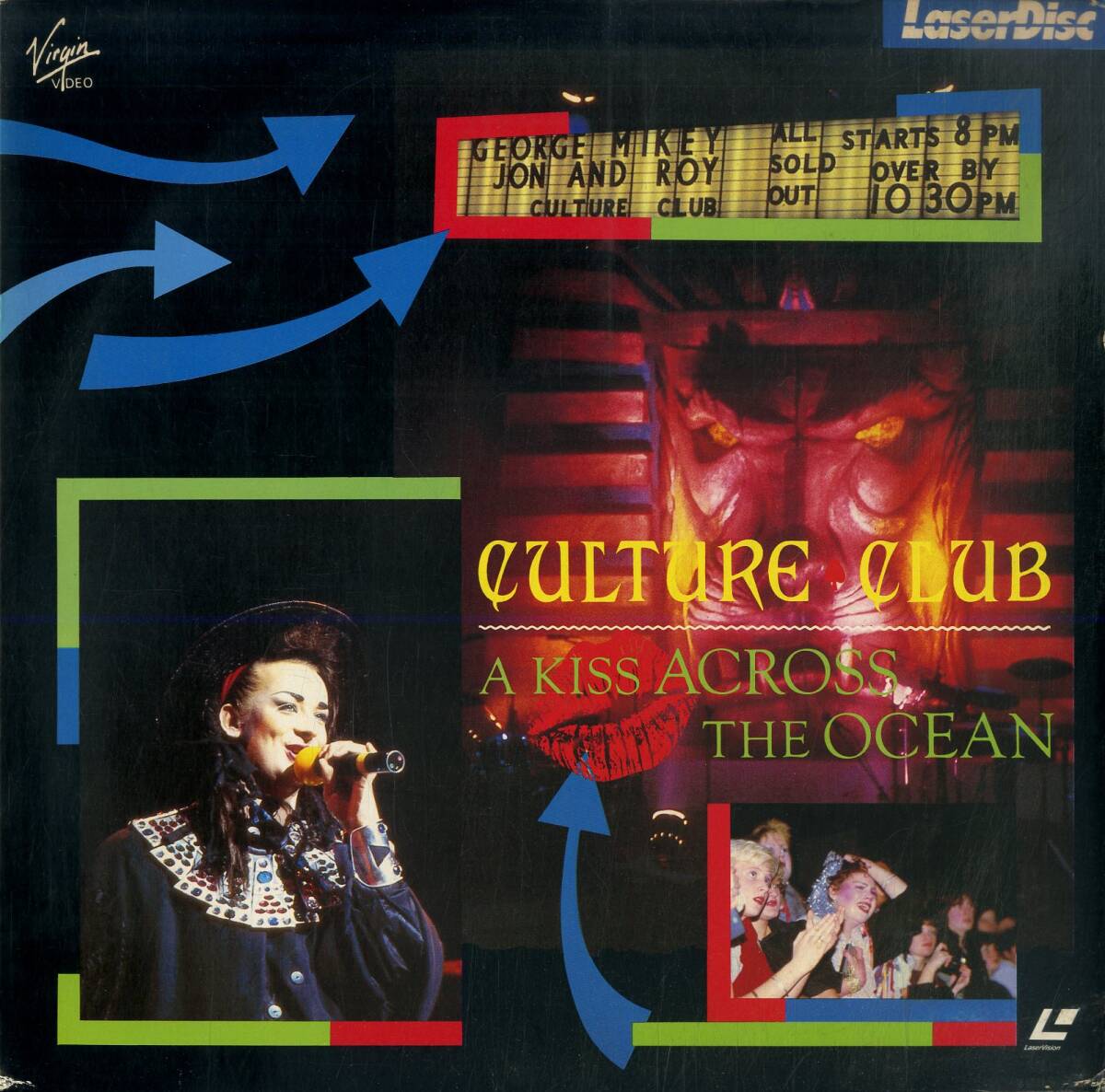 B00178890/LD/カルチャー・クラブ(CULTURE CLUB)「ロンドン・ライブ A Kiss Across the Ocean 1983 (1984年・MP151-15VN・シンセポップの画像1