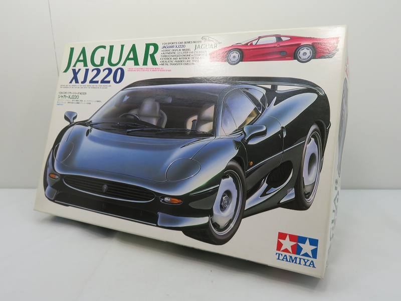 【管理G596】【未組立】TAMIYA タミヤ　JAGUAR XJ220　ジャガー　スポーツカーシリーズ プラモデル 模型_画像1